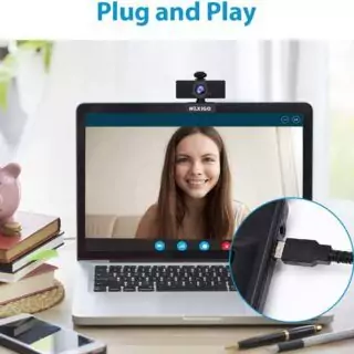 NexiGo N60 1080p HD Camera: Features Built-in Microphone, Adjustable Field of View, and Secure Privacy Cover for Educators Seeking High-Quality Video.