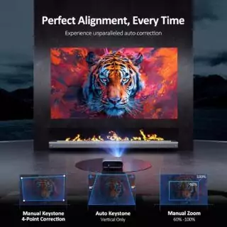 NexiGo PJ40 projector: A comprehensive educator's guide to a WiFi and Bluetooth-enabled device with D65 calibration, native 1080p, and 4K readiness.