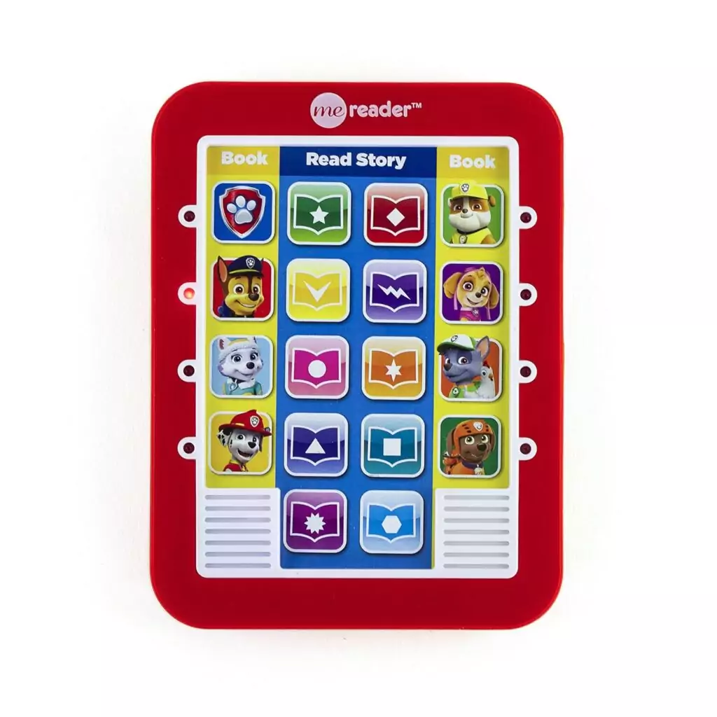 Immerse children in learning with the Nickelodeon PAW Patrol Interactive Storybook featuring beloved characters Chase, Skye, and Marshall.