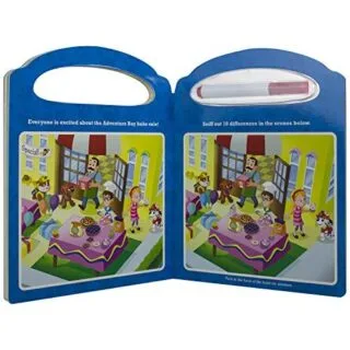 Nickelodeon Paw Patrol interactive activity book for kids offers engaging wipe-clean pages that promote fun learning and skill development.