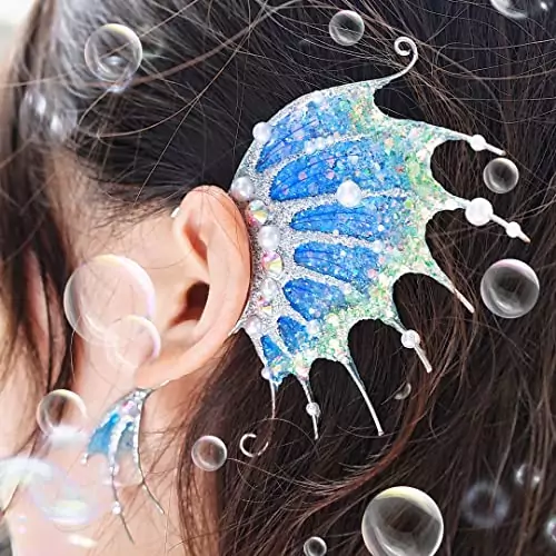 Opal Iridescent Craft Glitter: Perfect for Tumblers & Slime Projects - Includes 12 Packs of 10g Each for Enhanced Crafting Results