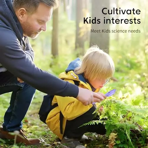 Portable Children's Microscope: Inspire young explorers with this educational science kit, perfect for curious minds to discover the microscopic world.