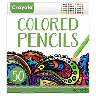 High-Quality Crayola Colored Pencils for Adult Coloring - Enhance Your Artistic Experience with Vivid Colors for Creative Projects and Designs