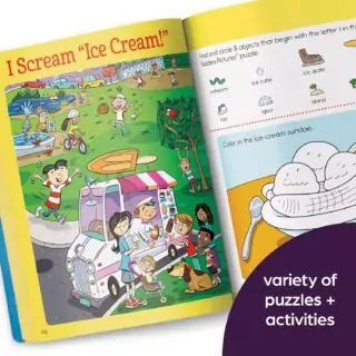 Engaging Preschool Workbook: 256 Pages of Fun Math and Language Arts Activities for Kids' Early Learning Development
