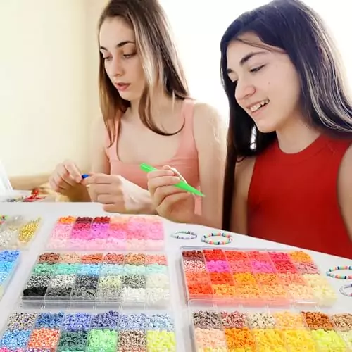 DIY Friendship Crafts Kit: Colorful Beaded Bracelet Set with 192 Unique Shades for Creative Jewelry Making and Personalized Accessory Design