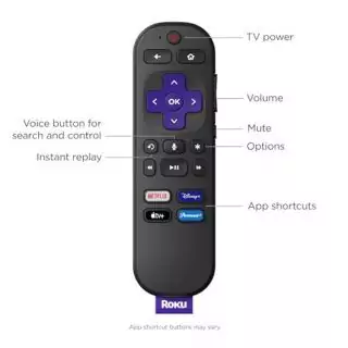 Roku Streaming Stick 4K: Compact HDR device with voice remote, ideal for enhancing educational experiences in classrooms through seamless streaming.