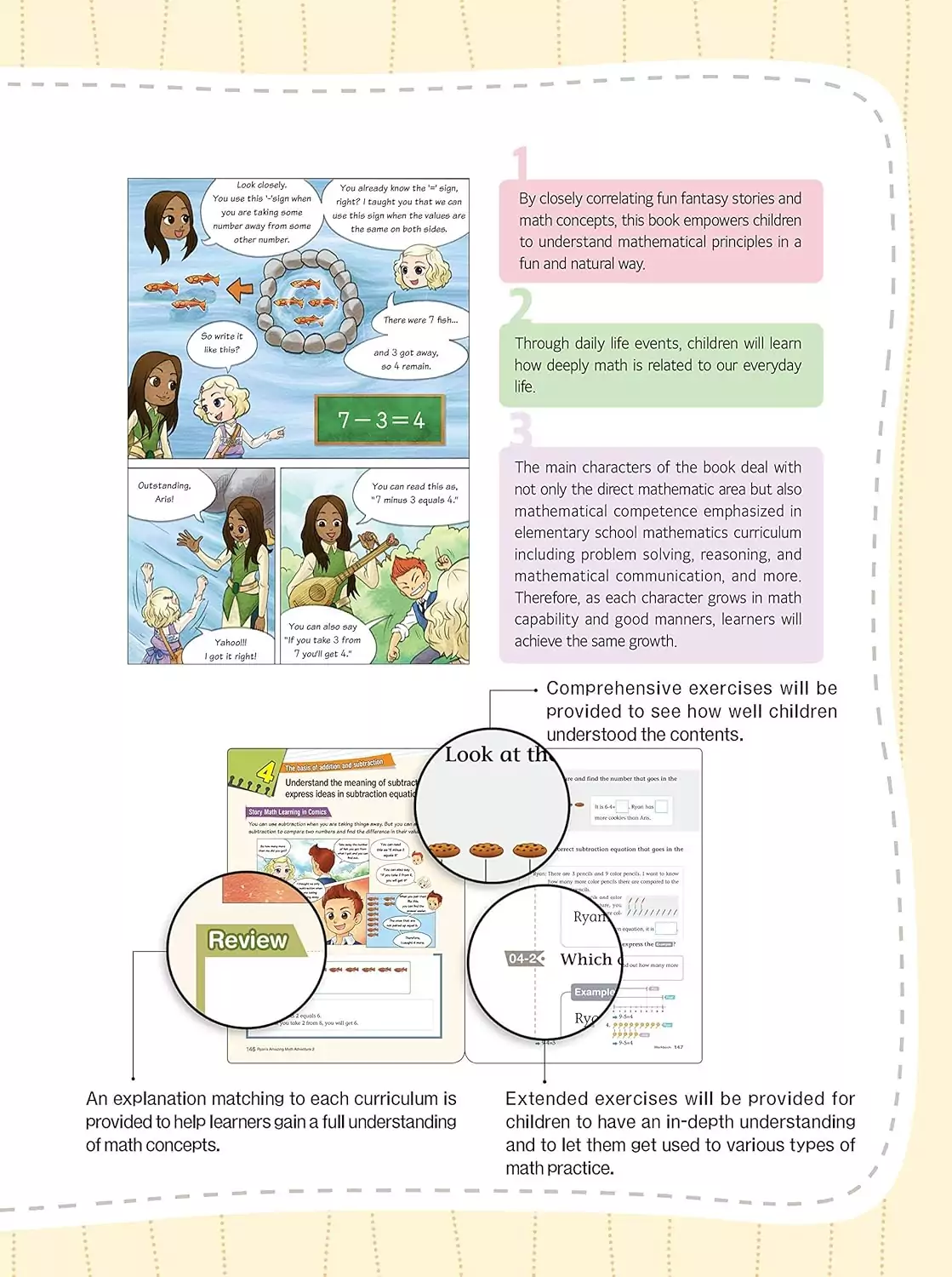 Comprehensive 11-volume math set focusing on key addition and subtraction topics, ideal resource for classroom educators seeking engaging materials.