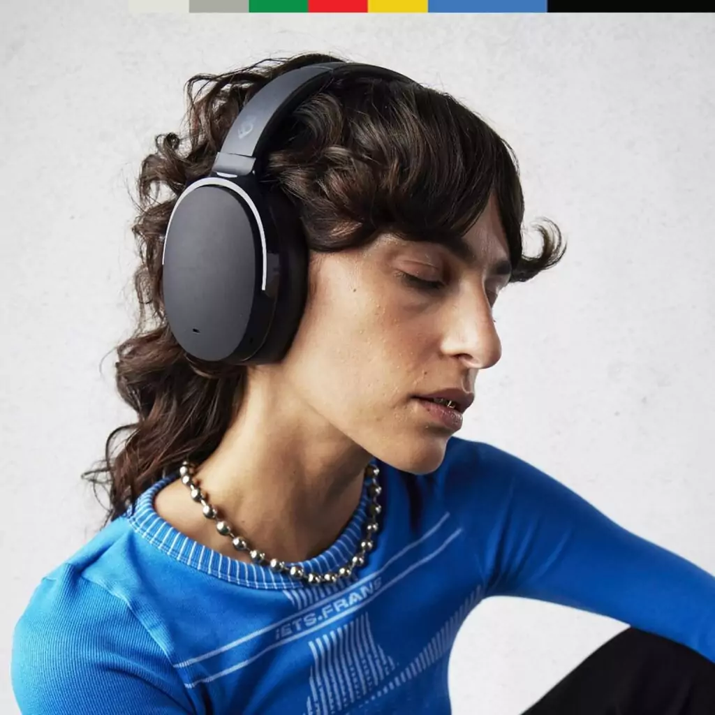 Skullcandy Hesh ANC Bluetooth Headphones: Over-Ear Design, 22-Hour Battery, Ideal for Educators Seeking High-Quality Audio and Noise Cancellation.