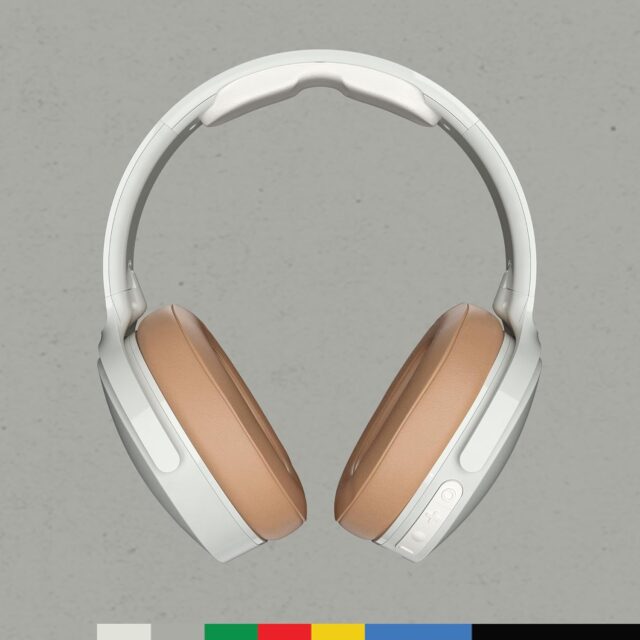 Skullcandy Hesh ANC Wireless Headphones offer a 22-hour battery life, ideal for educators seeking reliable noise cancellation and long-lasting performance.