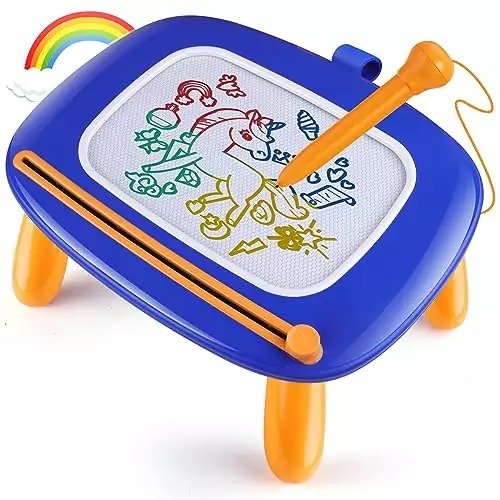 Magnetic Drawing Board for Toddlers: Enhance Creativity and Learning with This Educational Toy Designed for Young Children. Perfect for Artistic Exploration.