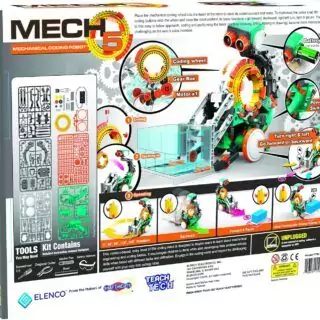 Snap Circuits Tech Mech 5 is a kids coding robot designed for interactive STEM learning, enhancing problem-solving and engineering skills.