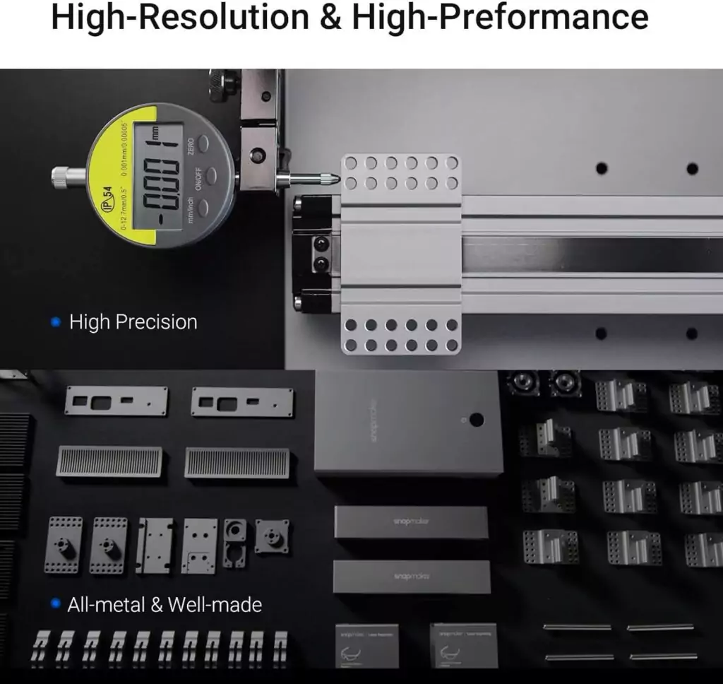Versatile Snapmaker 2.0 A350T: A 3D printer, laser engraver, and CNC machine ideal for educators seeking innovative classroom tools.