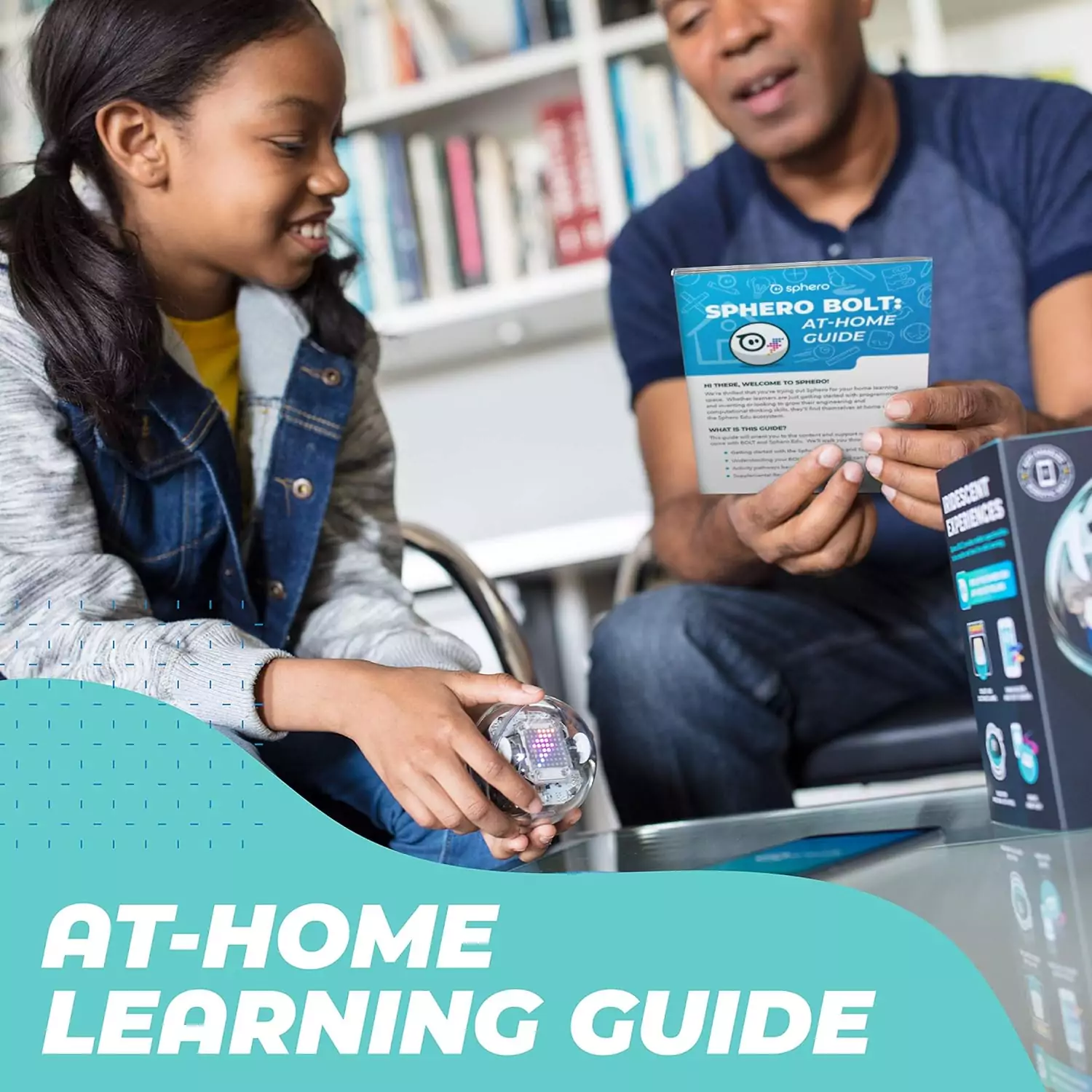 Sphero Bolt Coding Robot Ball: Ideal for Kids 8+. Encourage creativity and coding skills in a vibrant learning environment. Perfect educational toy!