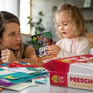 STEM Preschool Learning Kit: Enhance early education with workbooks, flash cards, and colored pencils. Perfect for inspiring young learners through science and creativity.