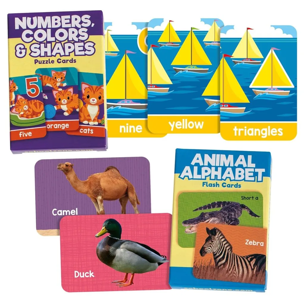 Engage young minds with a vibrant STEM preschool learning set featuring workbooks and flashcards for superior early education in colorful classroom environments.