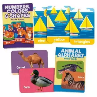 Engage young minds with a vibrant STEM preschool learning set featuring workbooks and flashcards for superior early education in colorful classroom environments.