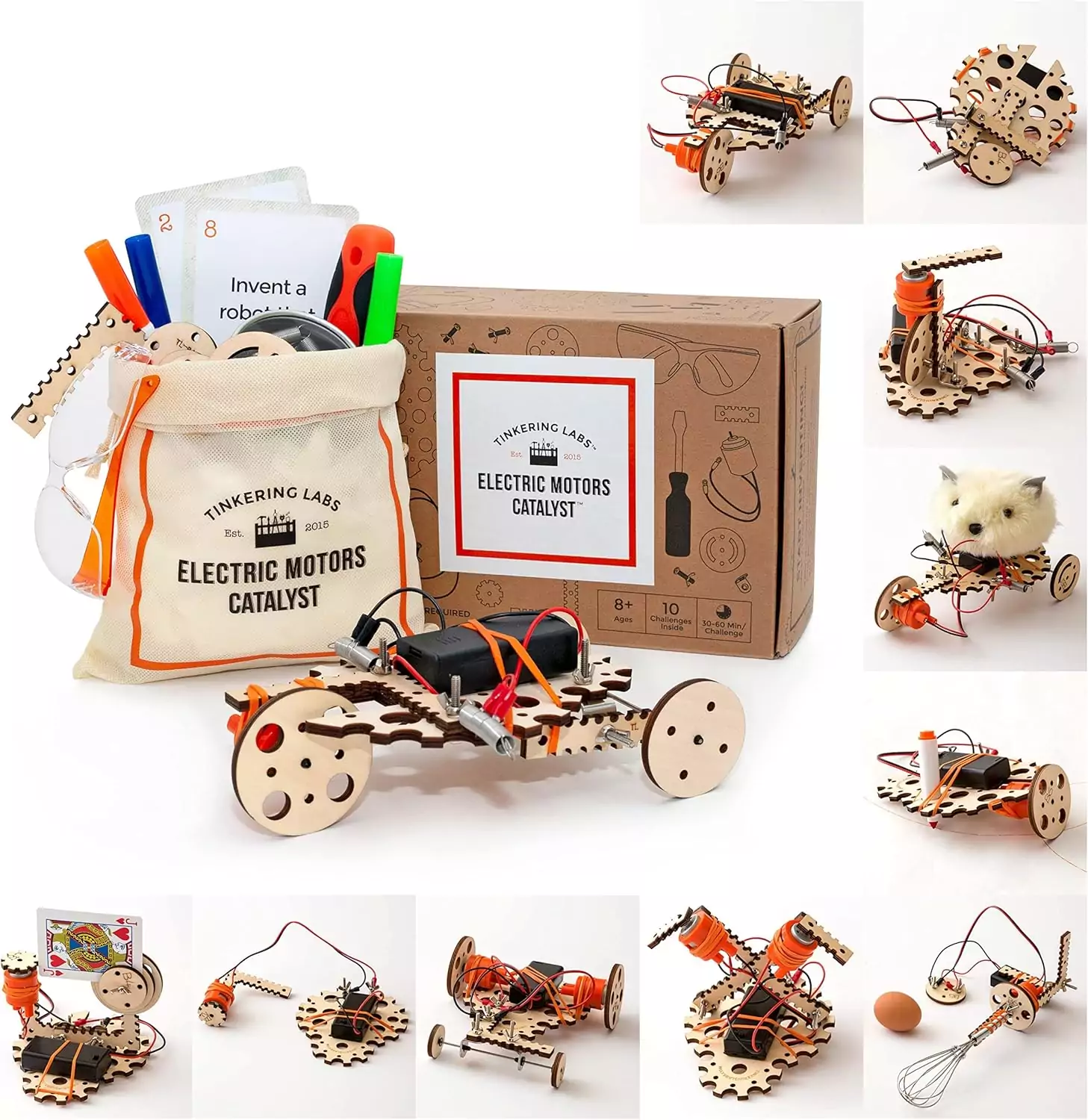 STEM Robotics Kit for Kids: 50-Part Educational Projects, Designed by Leading US Scientists, to Inspire Learning and Innovation in STEM Education.