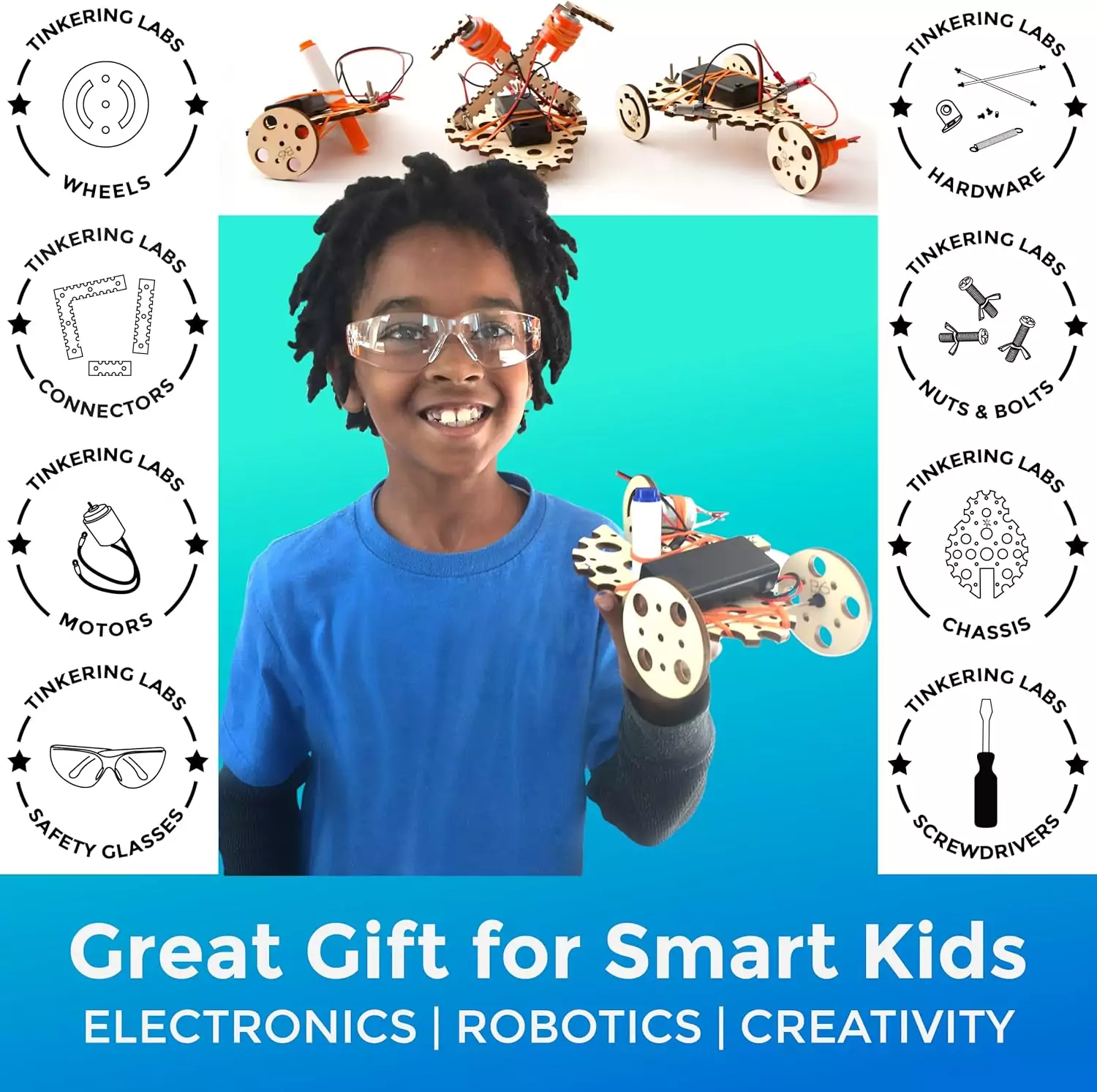 Explore our STEM Robotics Kit for Kids, offering engaging hands-on projects designed by leading US scientists to inspire and educate young minds.