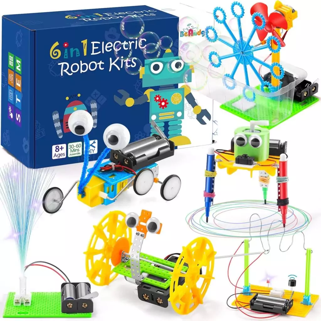 STEM Robotics Kits for Kids 8-12: Interactive Coding and Robot Building Activities for Engaging Classroom Learning and Skill Development