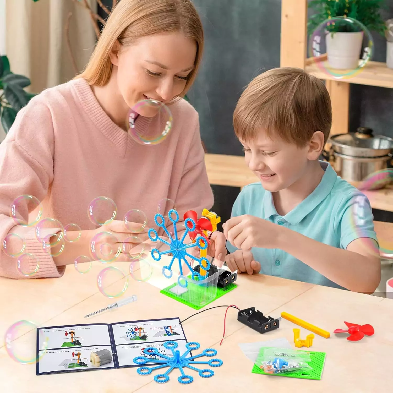 STEM Robotics Kits for Kids 8-12: Interactive Coding and Building Activities for Classrooms and Home, Sparking Creativity and Learning Through Play