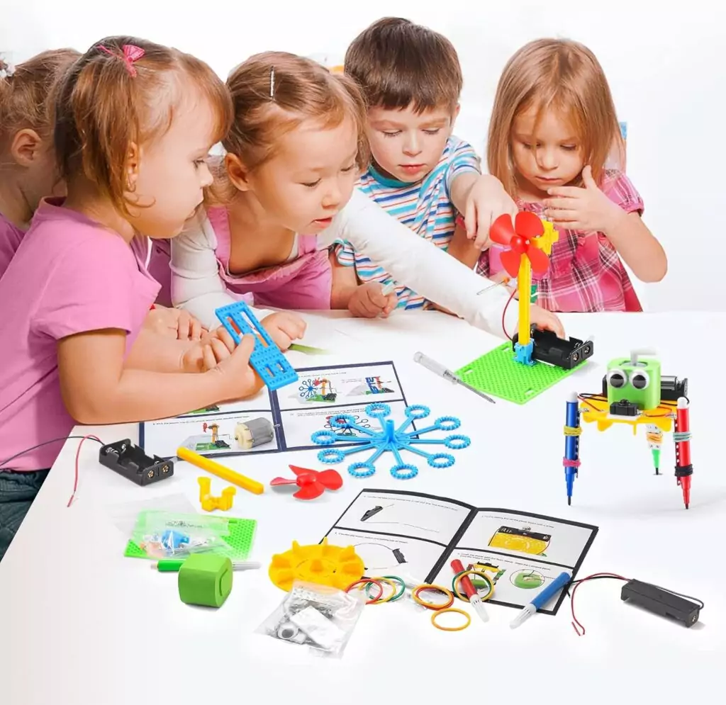 STEM Robotics Kits for Kids 8-12: Engaging Coding and Robot-Building Toys Enhance Classroom Fun and Promote Interactive Learning Experiences