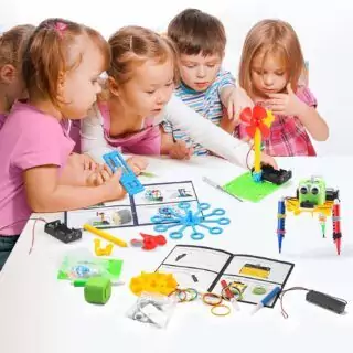 STEM Robotics Kits for Kids 8-12: Engaging Coding and Robot-Building Toys Enhance Classroom Fun and Promote Interactive Learning Experiences