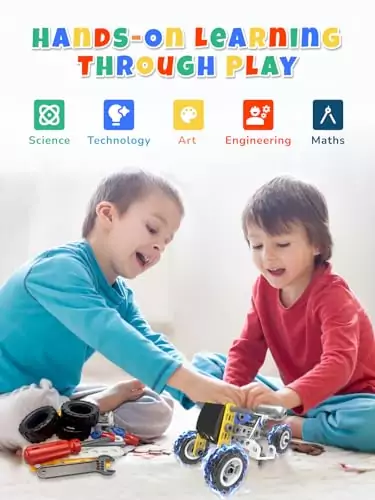 STEM Electric Building Kits: Educational Science Toys for Boys Ages 5-8. Enhance learning with interactive, innovative, and fun STEM activities.