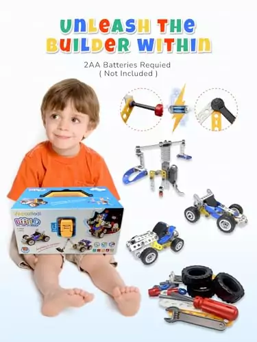 STEM Science Toys for Boys Ages 5-8: Engaging Electric Building Kits Enhance Creativity and Learning for Kids and Educators