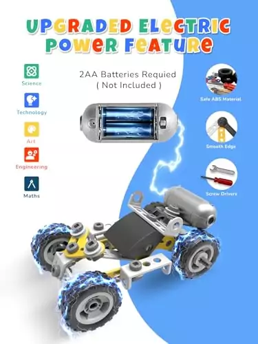 Discover STEM Science Toys: Versatile 10-in-1 Electric Building Kits for Kids and Educators, Promoting Hands-On Learning and Creativity.