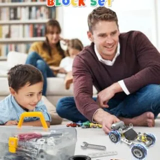 STEM Electric Building Kits for Kids Ages 5-8: Enhance hands-on learning and creativity with science toys designed for educators and young learners.