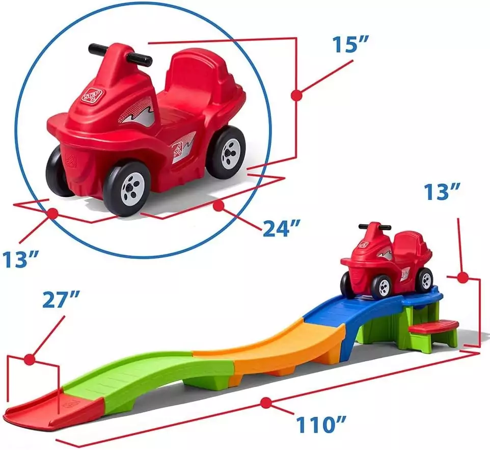 Exciting Toddler Roller Coaster Ride-On Toy ideal for both indoor and outdoor play; enhances motor skills and provides endless fun for young children.