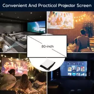 Portable 1080p Full HD Bluetooth Mini Projector - Ideal for Educators with Superior Screen Quality. Easy setup for immersive teaching experiences.