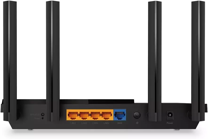 High-Speed TP-Link Archer AX21 AX1800 Router: Dual-Band Gigabit WiFi 6 ideal for educators seeking reliable and fast internet connectivity.