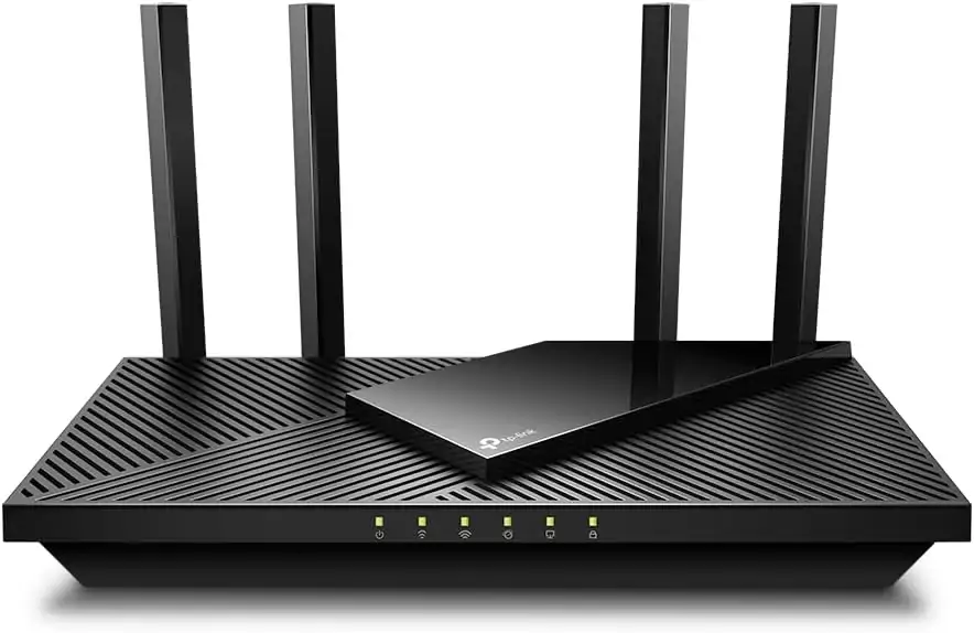 TP-Link Archer AX21 AX1800 WiFi 6 Router offers high-speed gigabit internet, ideal for educators needing reliable and fast connectivity.