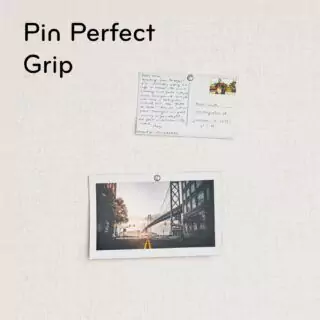 Rustic farmhouse message board with a white frame, perfect for classroom decor. Includes push pins. Size: 30x20. Ideal for teachers and organization.