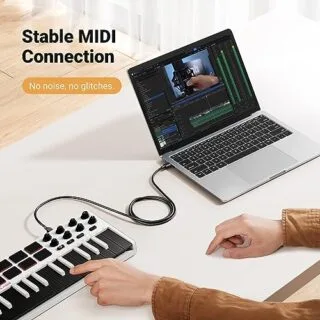 UGREEN 5ft USB A to B printer cable offers high-speed connectivity for HP, Canon, Brother, and Epson printers, perfect for educators seeking reliability.