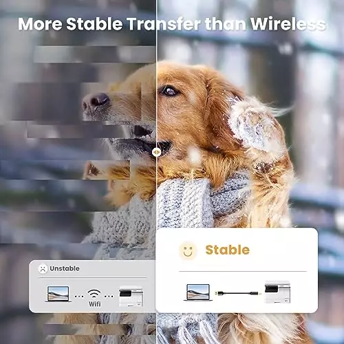 Optimize your printer connections with this 5ft high-speed cable, compatible with HP, Canon, Brother, and Epson—perfect for educational settings.