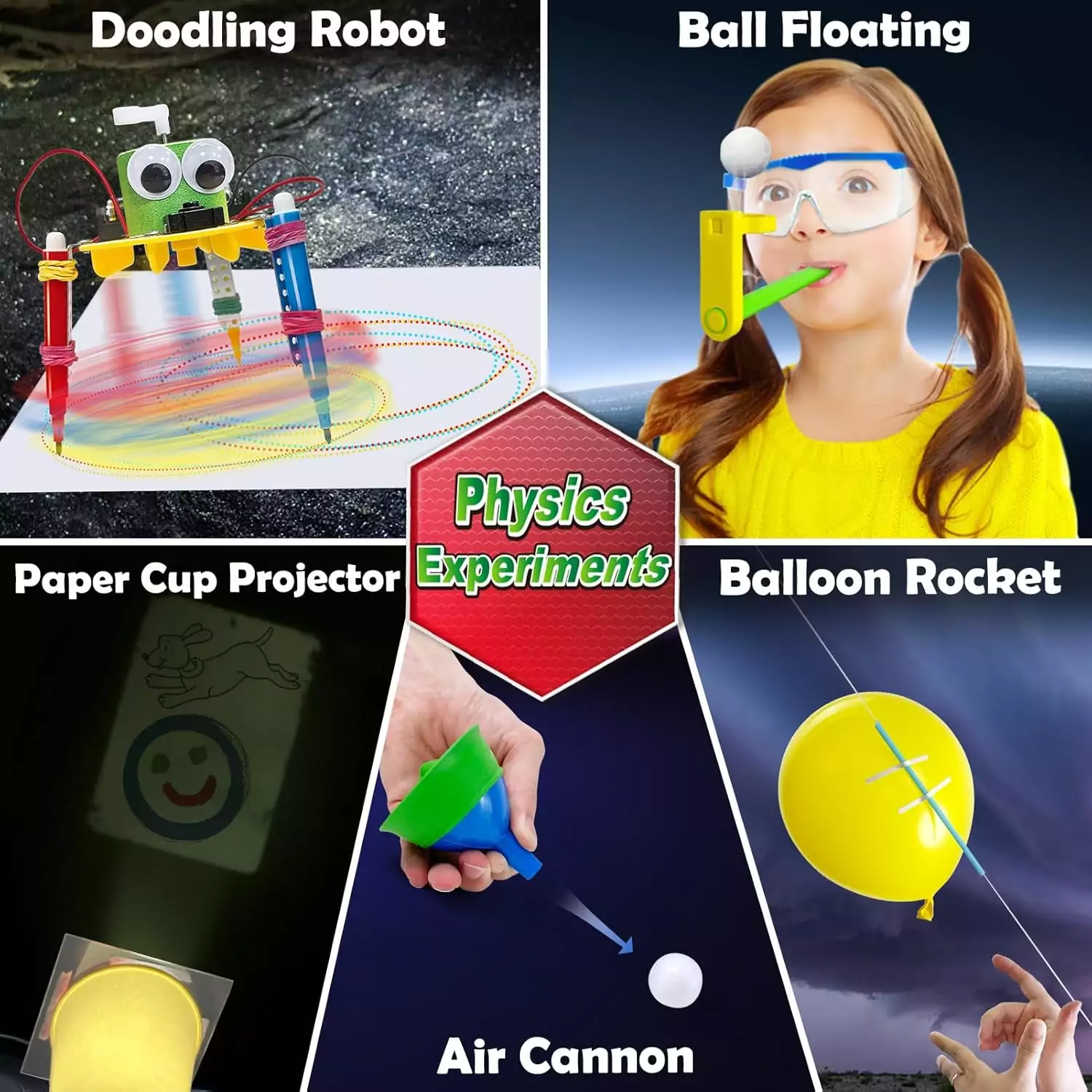 Explore STEM Kit with 150 engaging science experiments designed for kids and teachers, enhancing educational involvement and scientific curiosity.