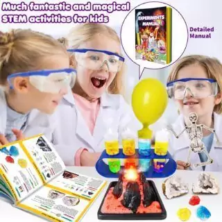 Innovative STEM Kit for Kids: Spark curiosity with hands-on chemistry experiments. Ideal educational gift for young scientists exploring the world of STEM.