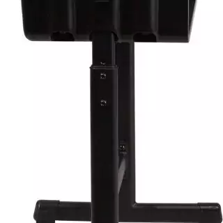 Ergonomic height-adjustable desk designed for students, ideal for both classroom and remote learning environments to enhance study comfort and focus.