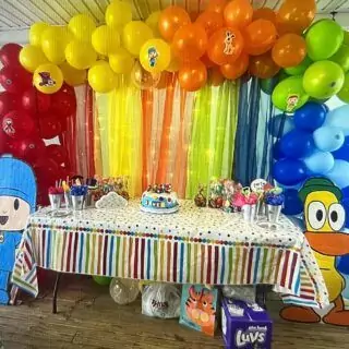 Brightly Colored Classroom and Playroom Curtains Enhance Vibrant Room Decor with Fun, Engaging Patterns for a Stimulating Learning Environment