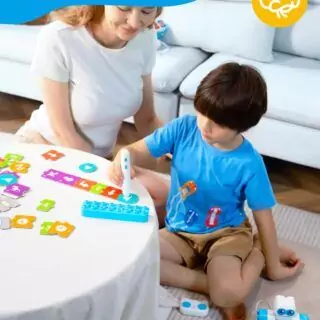 Enhance STEM learning with the WhalesBot B3 Pro Coding Robot Kit. This 24-in-1 educational robot set for kids includes 99 pieces for classroom fun.