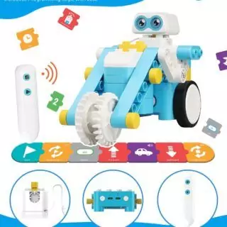 Whalesbot B3 Pro Coding Robot Kit: Enhance STEM learning with this 99-piece set, perfect for classroom activities and engaging kids in educational fun.