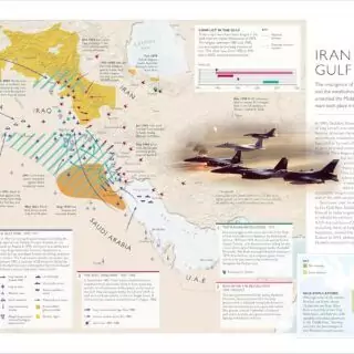 World History Illustrated provides an enlightening map tailored for educators and students, highlighting key historical events and regions.