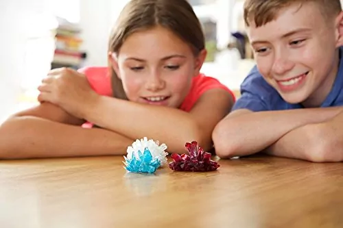 Crystal Growing Science Kit: DIY STEM Experiment for Kids. Enhance Creative Learning and Foster Young Scientists' Curiosity in a Fun, Interactive Way!
