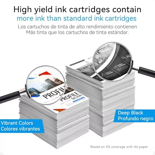 High-Yield Black Ink Cartridge 64XL for HP Envy Photo. Perfect for teachers seeking superior quality, long-lasting prints in educational materials.