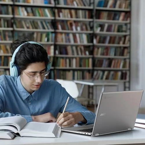 Acer Chromebook Spin 514 with AMD Ryzen 5 and a 14-inch FHD touchscreen is perfect for educators and students seeking performance and mobility in the classroom.