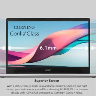 Acer Chromebook Spin 514 with AMD Ryzen 5, featuring a 14-inch FHD touchscreen, tailored for educators and students seeking productivity and mobility.