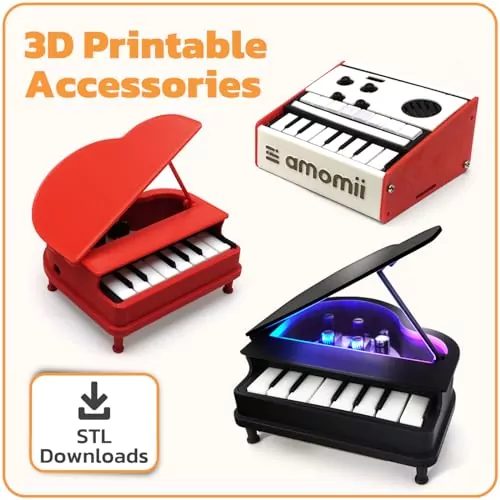 AMOMII Mini Grand DIY Soldering Kit: Ideal Programmable Music Shield for Arduino UNO, Top Choice for Educators in Assembly and Learning Projects