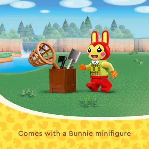 Animal Crossing Bunnie Outdoor Fun Playset: Engaging Buildable Toy for Kids Promoting Creativity and Learning Through Interactive Play.
